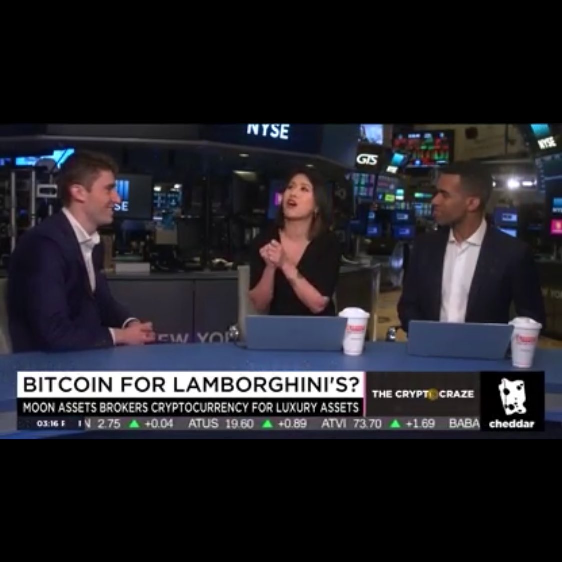 moonlambos's tweet photo. @isotowright on @cheddar tv talking about buying lambos &amp; luxury assets with bitcoin $btc 🏎🛥🏝 #cryptocraze #crypto https://t.co/nr7J5N1q6H https://t.co/oEVdHWR96k