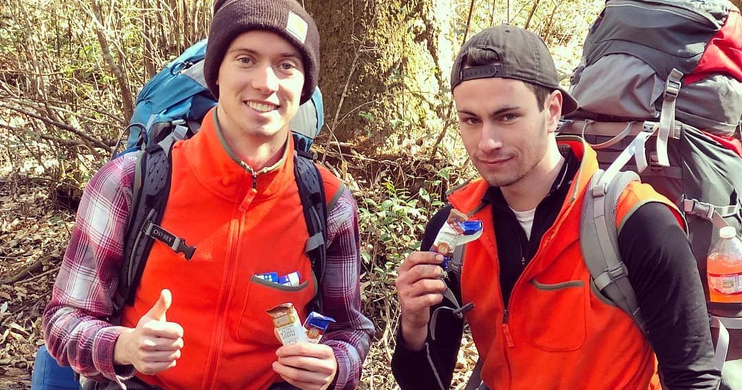 BFF Ben V. and his friend enjoy Sunbelt Bakery Fudge Dipped bars as a hiking snack! Show #SunbeltBakery how you enjoy their products in your next post for a chance to be featured! #BakeryFreshFriends #Entry - sot.ag/7nzJk