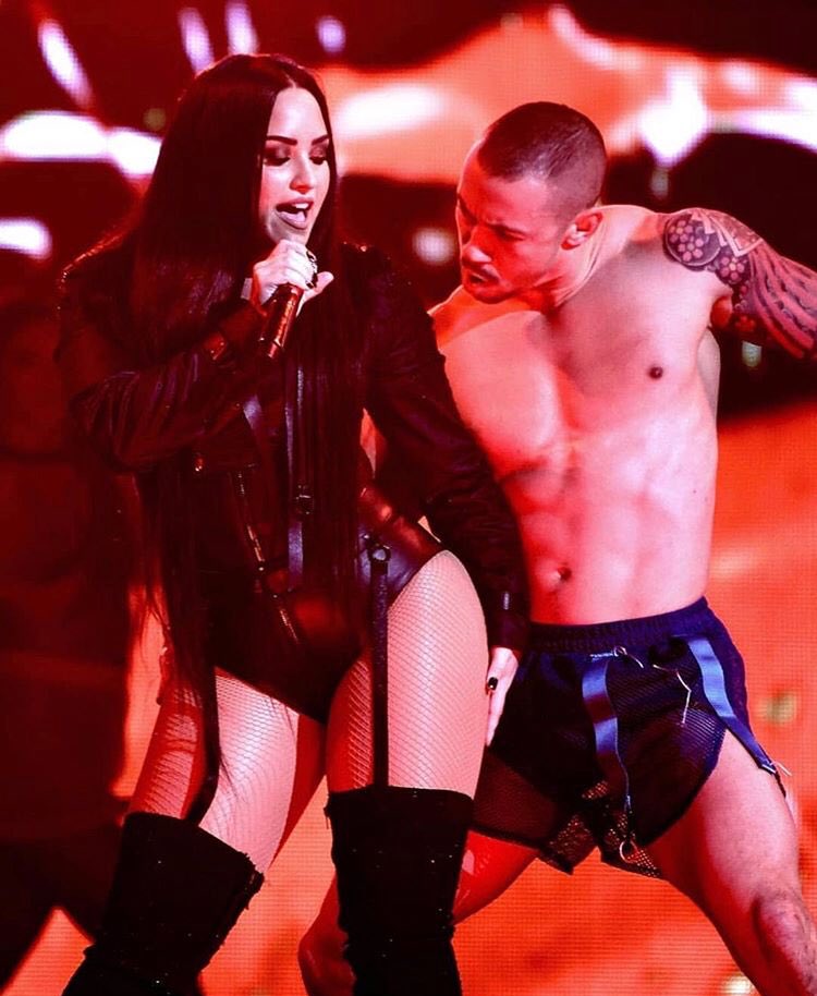 LovatoArmyUS's tweet image. Via Demi’s backup dancer, Jae 💪🏽(@jaefusz on instagram)
#TellMeYouLoveMeTour