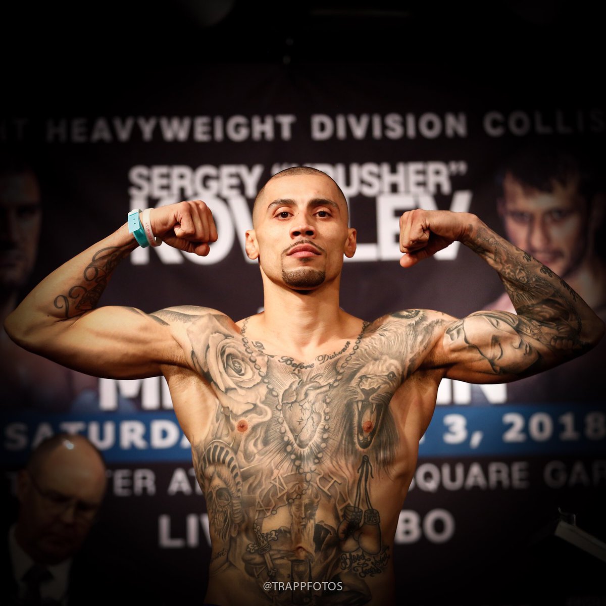 TheAdrianClark's tweet photo. @Notorious_FG is back at @TheGarden tomorrow! #boxing #ACsports https://t.co/RZFaeq3KHz