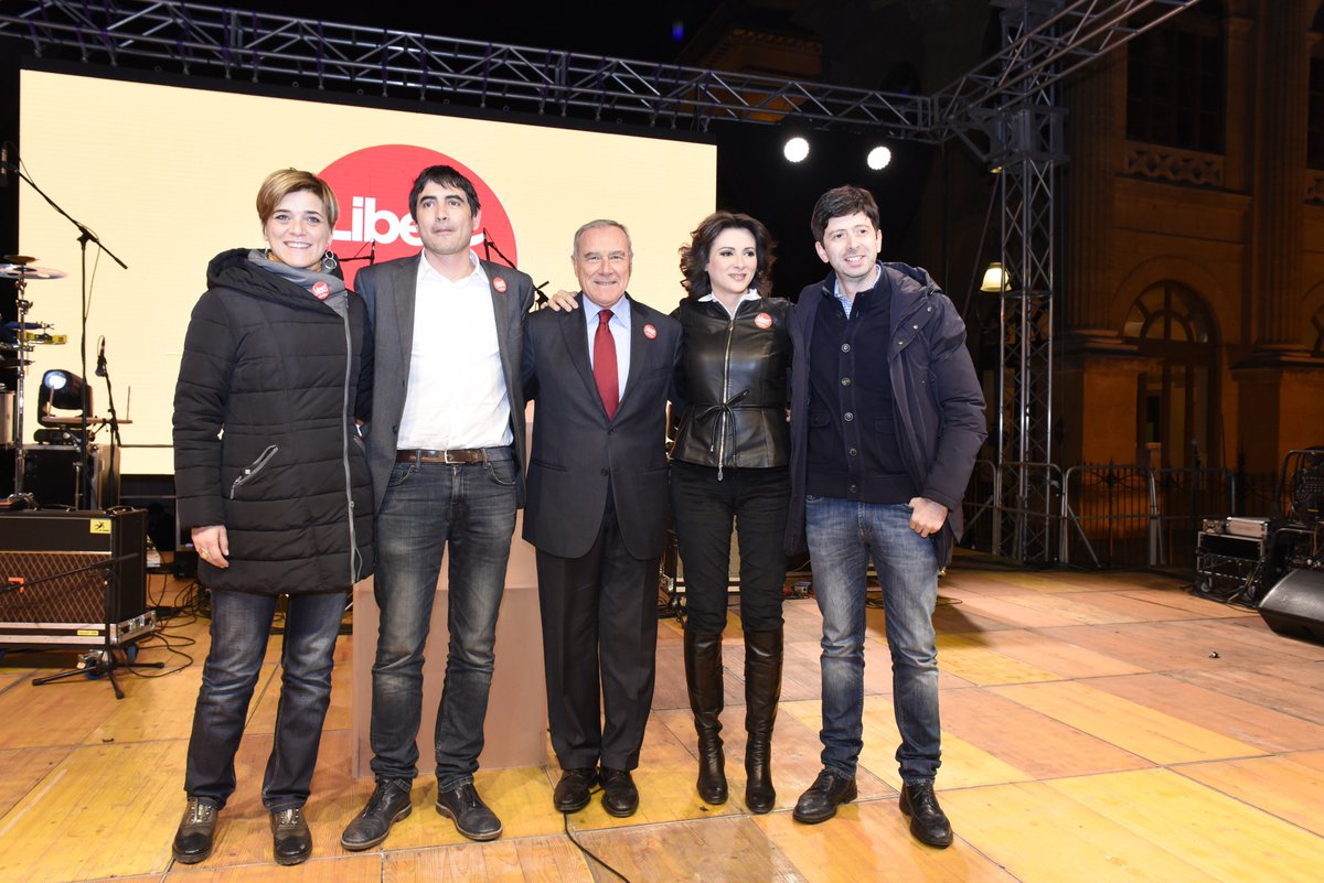 È stata un’esperienza bellissima, faticosa, entusiasmante. E siamo solo all’inizio: il nostro lavoro, quello di tutti quelli che si riconoscono in <a href="/liberi_uguali/">LIBERI e UGUALI</a>, è appena cominciato! goo.gl/z8gNFf

#LiberieUguali #elezioni2018