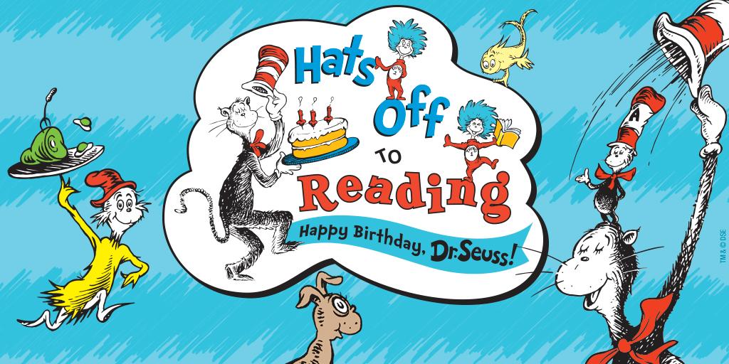 Happy Birthday, Dr. Seuss! Join us tomorrow (3.3) for story time at select stores. We'll be reading Green Eggs and Ham from 10AM - 1PM. #HatsOffTarget 
Find your store: tgt.biz/k3xmv
