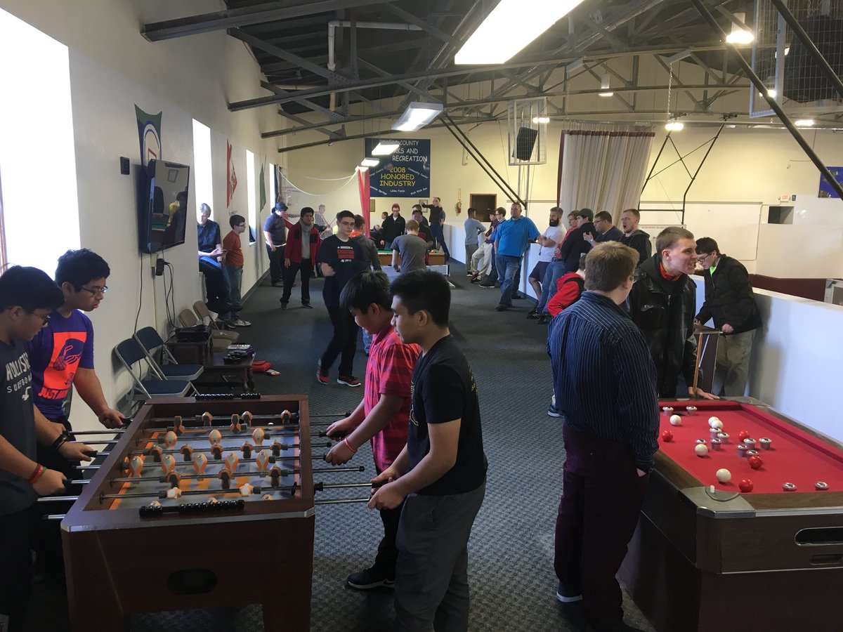 teenspectacular's tweet photo. #teenspec18 Guy’s basketball tournament and open gym fun the Gaylord Community Center. https://t.co/GLwstugd37