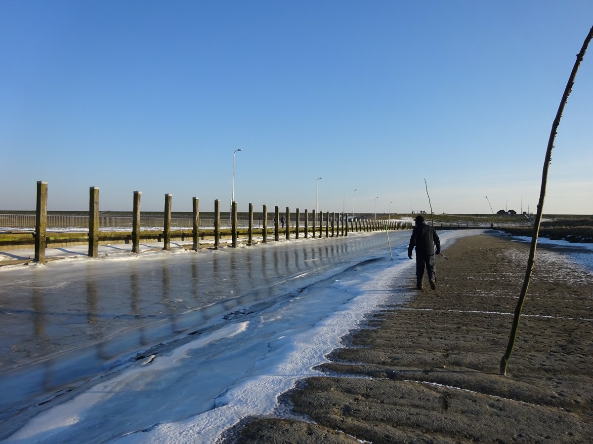 #wadlopen met de <a href="/DeWadlopers/">Dijkstra Wadlopen</a> bij #Noordpolderzijl #winter #genieten #fantastisch