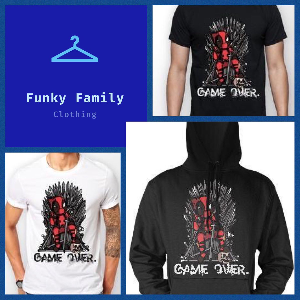 Funky Family Clothing On Twitter Deadpool Meets Game Of