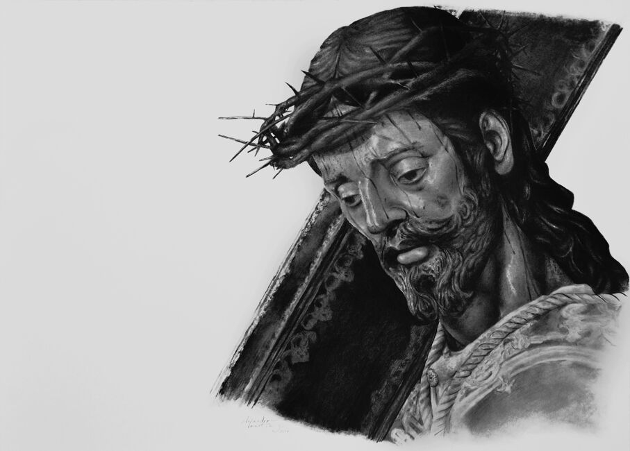 M_deJulian's tweet photo. Primer viernes de marzo.
Inolvidable y fraternal tarde junto a Jesús Nazareno.
(Dibujo, @verdetriana) https://t.co/qNsBllBaZG