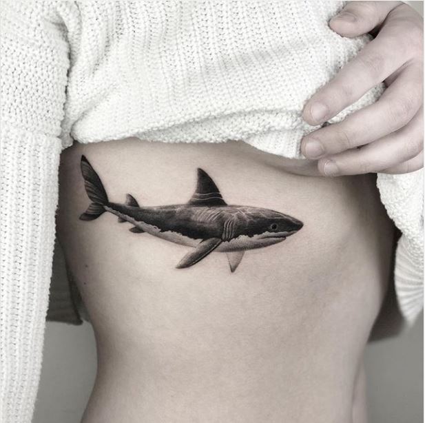 MagnumTattooSupplies di Twitter Sick shark tattoo by Dawid Dudek done  using magnumtattoosupplies    tattoo realismtattooartist  blackandgreyrealism darktattoos greatwhiteshark dundeetattooartist  dundeetattoo dundee bankstreettattoodundee 