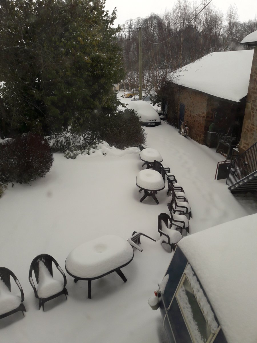BakeliteMuseum's tweet photo. Our tea garden's simply snowed under! https://t.co/1mH8obREfM