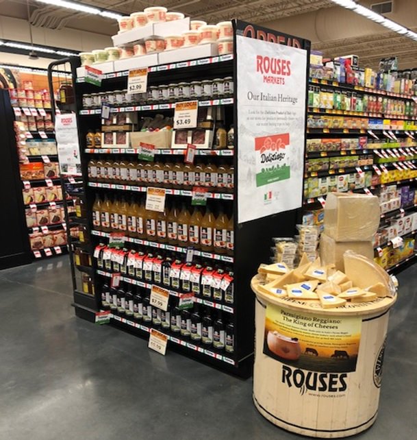 ITAHouston_'s tweet photo. It's kicking off today in @RousesMarkets The Extraordinary Italian Taste promotion "Delizioso. Our Italian Heritage" where you can find the authentic Italian products. #ItalianFood #MadeInItaly 🇮🇹🍝🍷
 Discover more @ https://t.co/p5mZT11wZT https://t.co/bEey9yPRMH