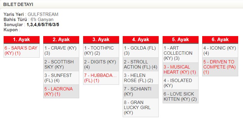 SeisCaballos's tweet photo. #GulfstreamPark kırk yılın başı bir kupon yapalım dedik en çoğumuzdan yatmışız:))) yazacak at bulamadık ama meğer varmış.... https://t.co/VkHgwe3euu