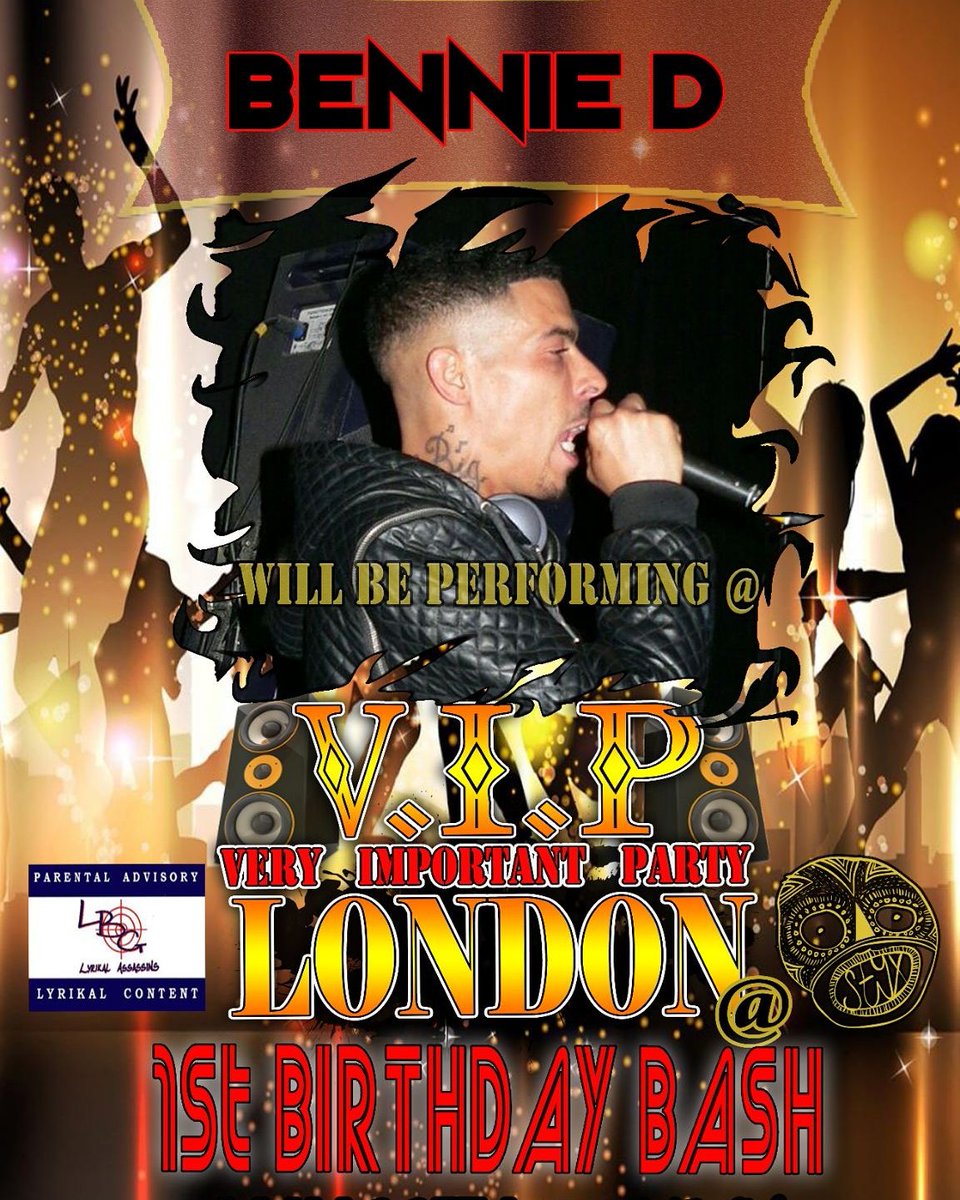 BennieDLBG's tweet photo. VIP LONDON 1st BIRTHDAY 11th MAY https://t.co/JGwDDXZlza
