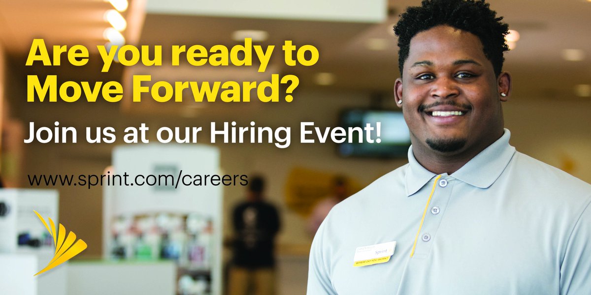 GillerRecruiter's tweet photo. #Sprint hiring event. #Retail #sales opportunities throughout #Nassau county #NY. Come meet us on Thursday March 8th from 10-3 at 1690 Sunrise Hwy, Merrick, NY. Immediate #interview. Great pay and fantastic benefits. https://t.co/jN4uyICkBF