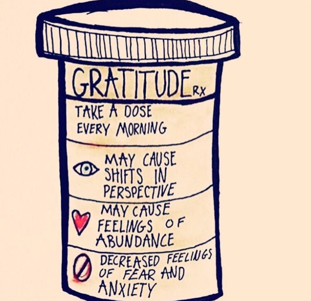 HealingTouchAc's tweet photo. Thought I'd share a little pot of gratitude with you all this Friday.. warning 100% chance of listed side effects..
Ps. If really miserable please take multiple times a day 😁
#reflectandrestore #refuelfriday #attitudeofgratitude #naturespharmacy #quantumhealer https://t.co/wa9YkFB1NF