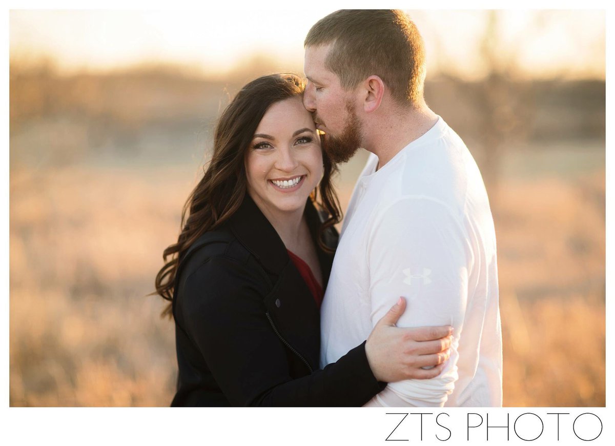 What a perfect night it was for a #desmoines #engagement session! 😍