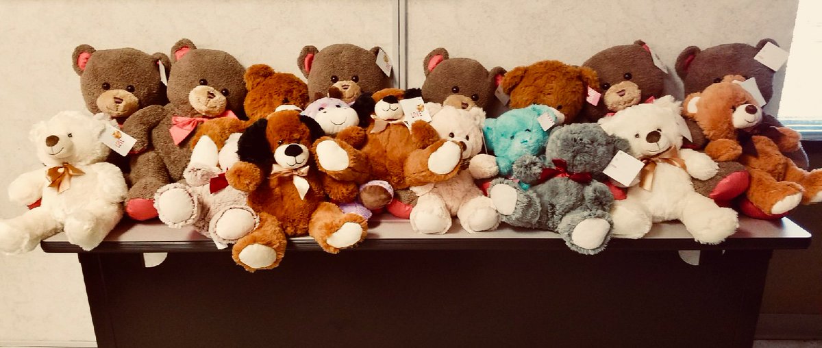 #TFW YOU GET THIS SPECIAL DELIVERY 🐻🐶
#Thankyou to the anonymous person who donated more than a dozen stuffed animals to HPD. Our officers bring these teddy bears &amp; stuffed animals with them on calls &amp; give them to children who may be going through a traumatic situation.