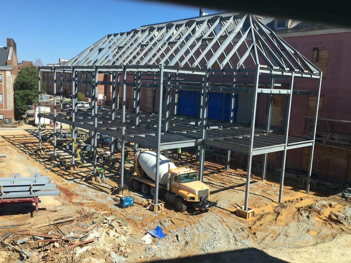 ttuadvisor's tweet photo. So, one day there was a concrete mixer truck in the UC... #storiestotell https://t.co/0B2jNS4HO4