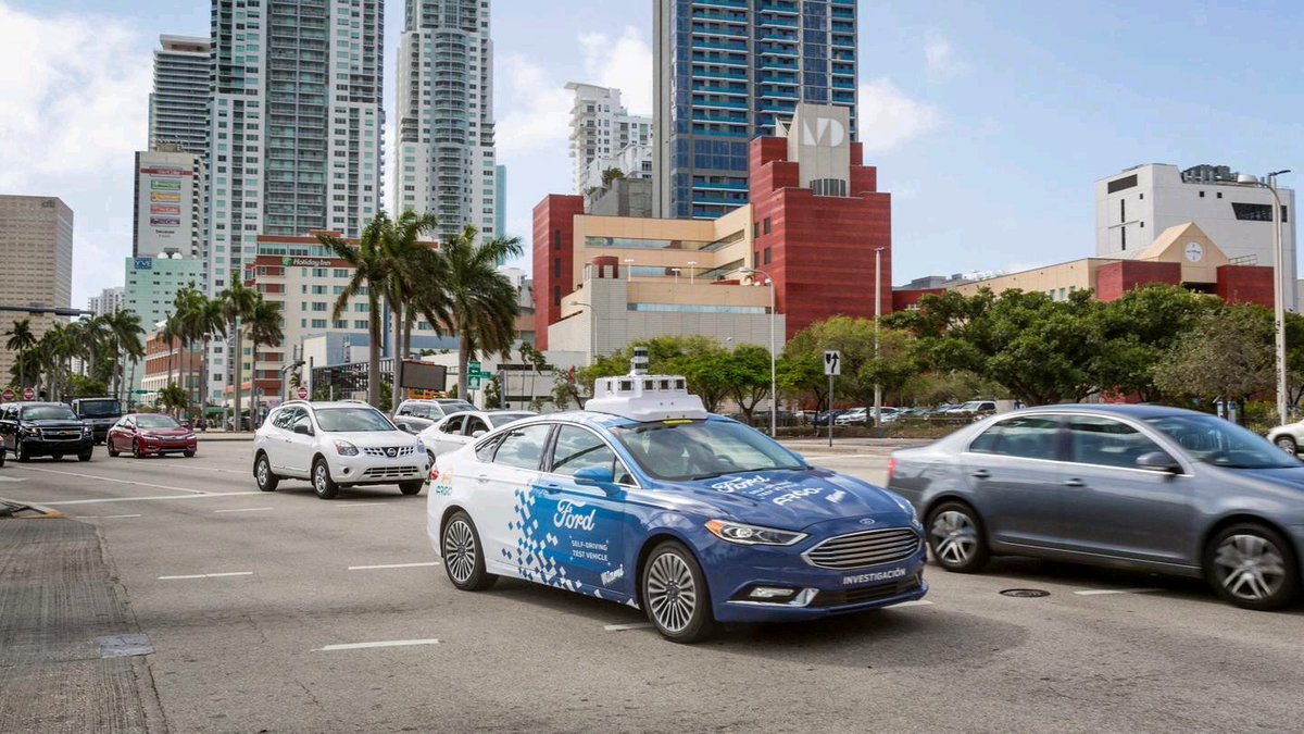 AutonomousAlgo's tweet image. Ford Launches Autonomous Delivery Service In Miami with Dominos and Postmates | The Drive buff.ly/2t97fgQ