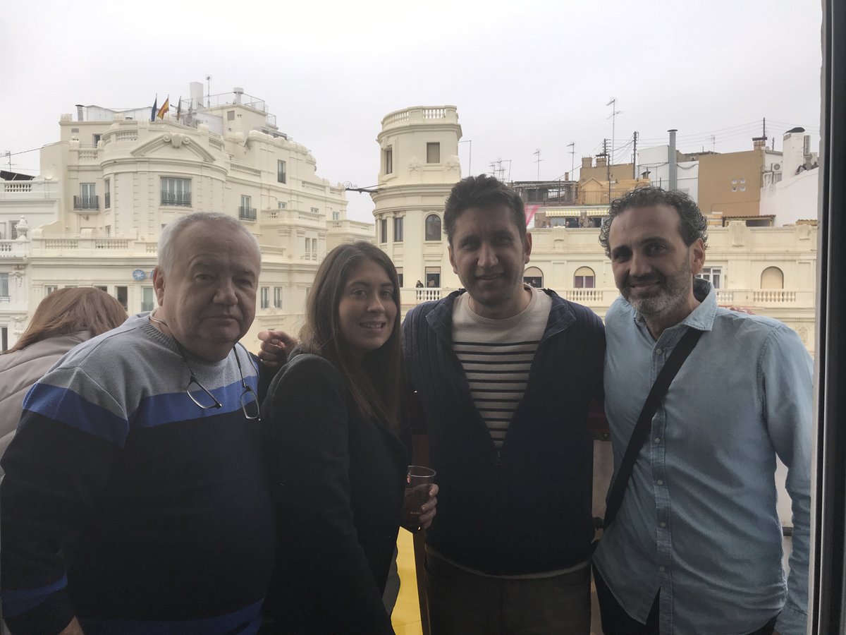 DiracTech's tweet photo. Gracias a @ConsultiaTravel por invitarnos a ver la Mascletà desde su Balcón. Vistas espectaculares!! https://t.co/mZr9r28BS2