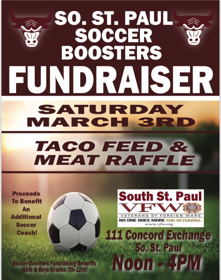 _clairlehmann's tweet photo. Eat some good tacos &amp; support girls and boys high school soccer @ the VFW Saturday 12-4, bring your friends!!!! https://t.co/5mUl2quJ2J