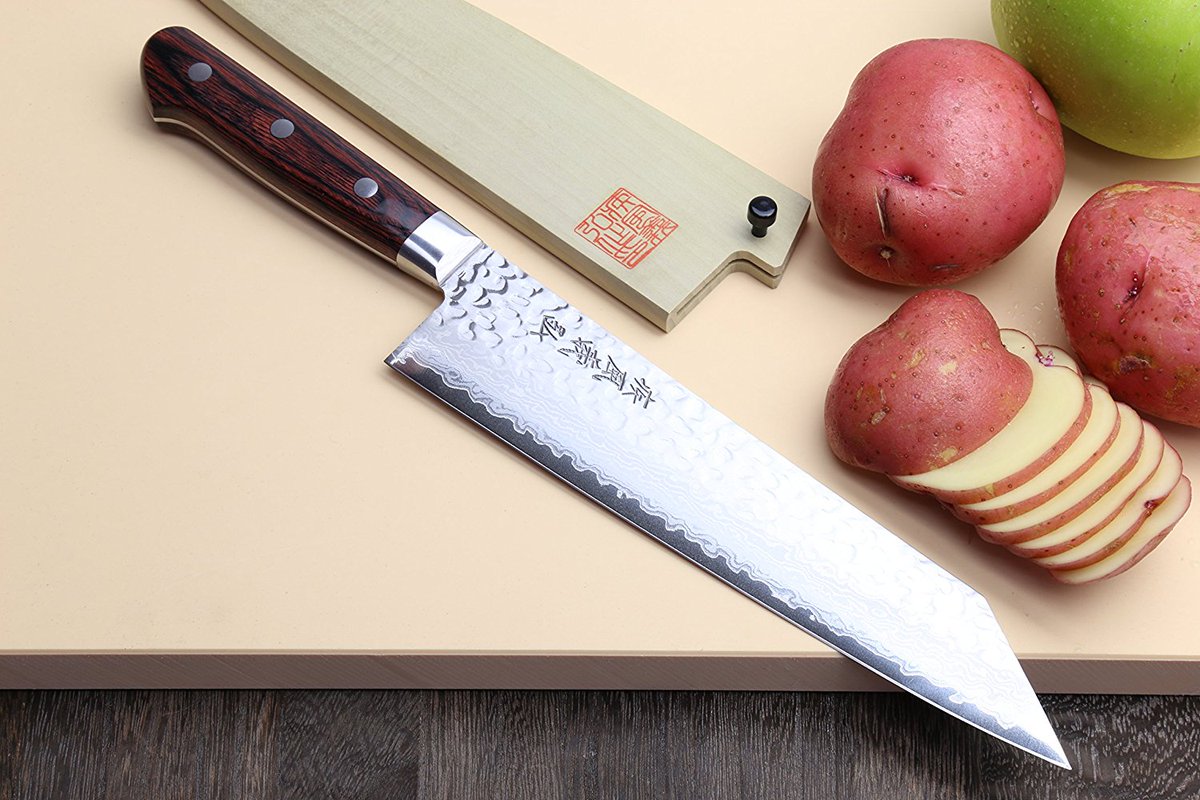 yoshihiroknife's tweet photo. More
🔥OUR HOT ITEM!!! & AMAZON'S CHOICE🔥 - #Yoshihiro VG-10 Hammered Damascus #Kiritsuke Sword Tip Multipurpose #Japanese #Chef #Knife - For More Detail: https://t.co/8904wvpnsP #AMAZON
#culinary #COOKING #KITCHEN #SUSHI #IronChef #CHOPPED https://t.co/oEEjR9n0ZY