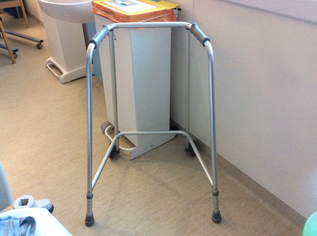 LissonWell's tweet image. My kids response to seeing this useful mobility aid “ hahaha...you’re a geriatric now”  Charming. I shall speak to them later about ageism!