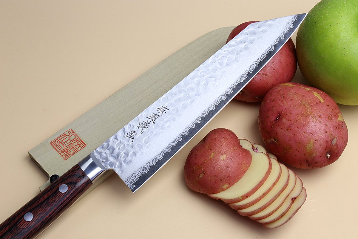 yoshihiroknife's tweet photo. More
🔥OUR HOT ITEM!!! & AMAZON'S CHOICE🔥 - #Yoshihiro VG-10 Hammered Damascus #Kiritsuke Sword Tip Multipurpose #Japanese #Chef #Knife - For More Detail: https://t.co/8904wvpnsP #AMAZON
#culinary #COOKING #KITCHEN #SUSHI #IronChef #CHOPPED https://t.co/oEEjR9n0ZY