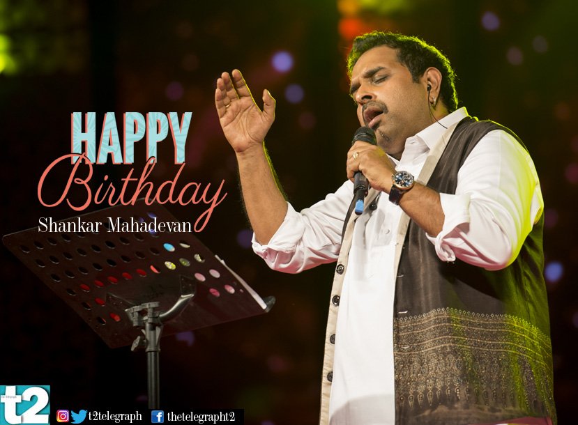 Happy birthday . Thank you for the music. What\s your favourite Shankar Mahadevan song? 