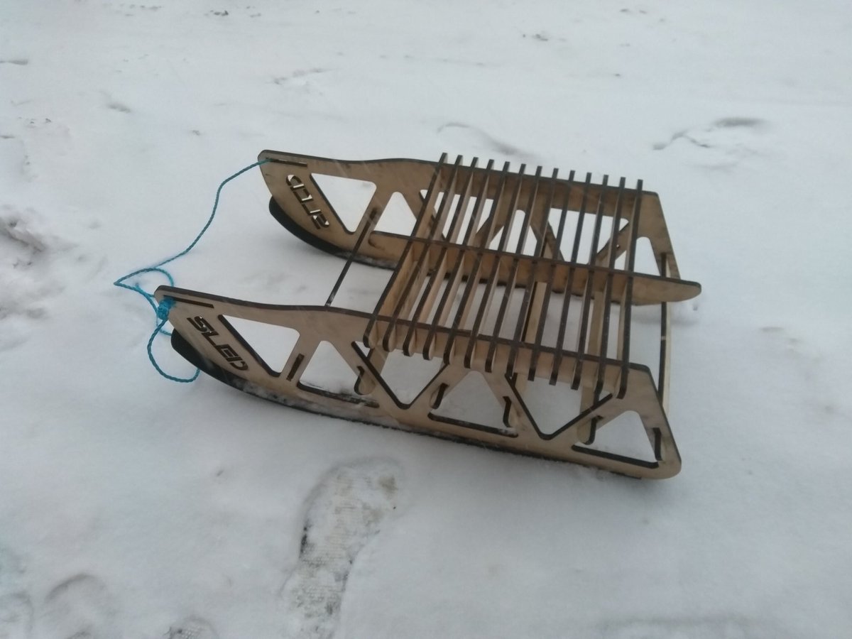 WEDesignForum's tweet photo. We think that these are the right people to know with all this snow about @bdesignforge have laser cut themselves this incredible looking sled! The beast from from the west meets the beast from the east!! Serious sled envy… ❄️❄️❄️😍❄️❄️❄️ https://t.co/sUCKibRNFq