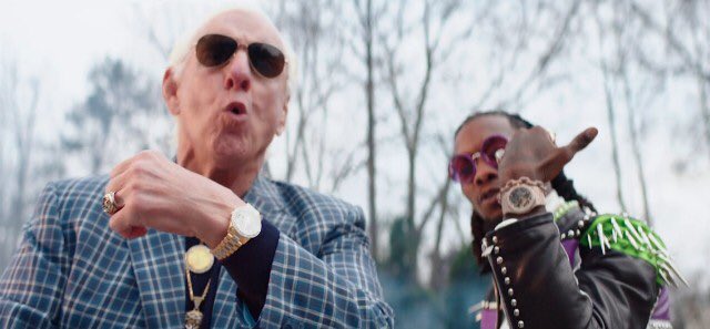 RicFlairNatrBoy's tweet photo. Rolex Wearin’! WOOOOO! #ricflairdrip @OffsetYRN https://t.co/zCnVygOnv5