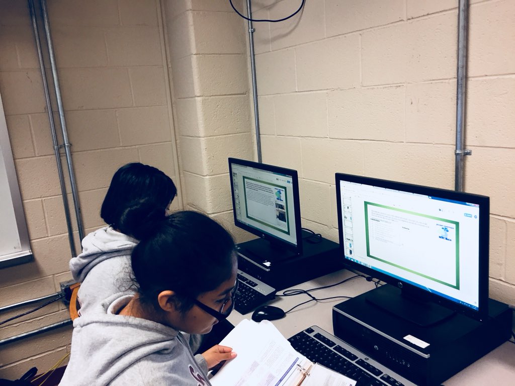 mtc_rain's tweet photo. Keicol and Dain working hard like always but making sure we got everything for ecybermission slides #ecybermission #mtcrain #projectreservoir #checkingover https://t.co/v9nFCV6roA