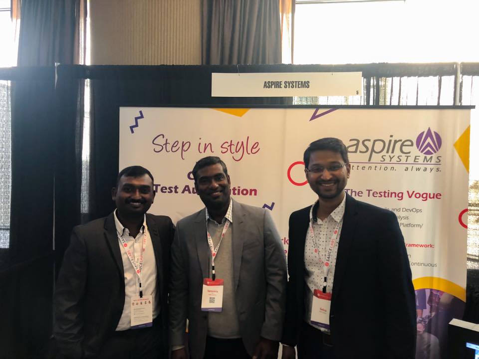 AspireSystems's tweet photo. Come join us for #SauceCon and meet our Experts https://t.co/8uwCQm8tdE  #Booth5 #SauceLabs #CloudTestAutomation https://t.co/FJXjXf6Oeu