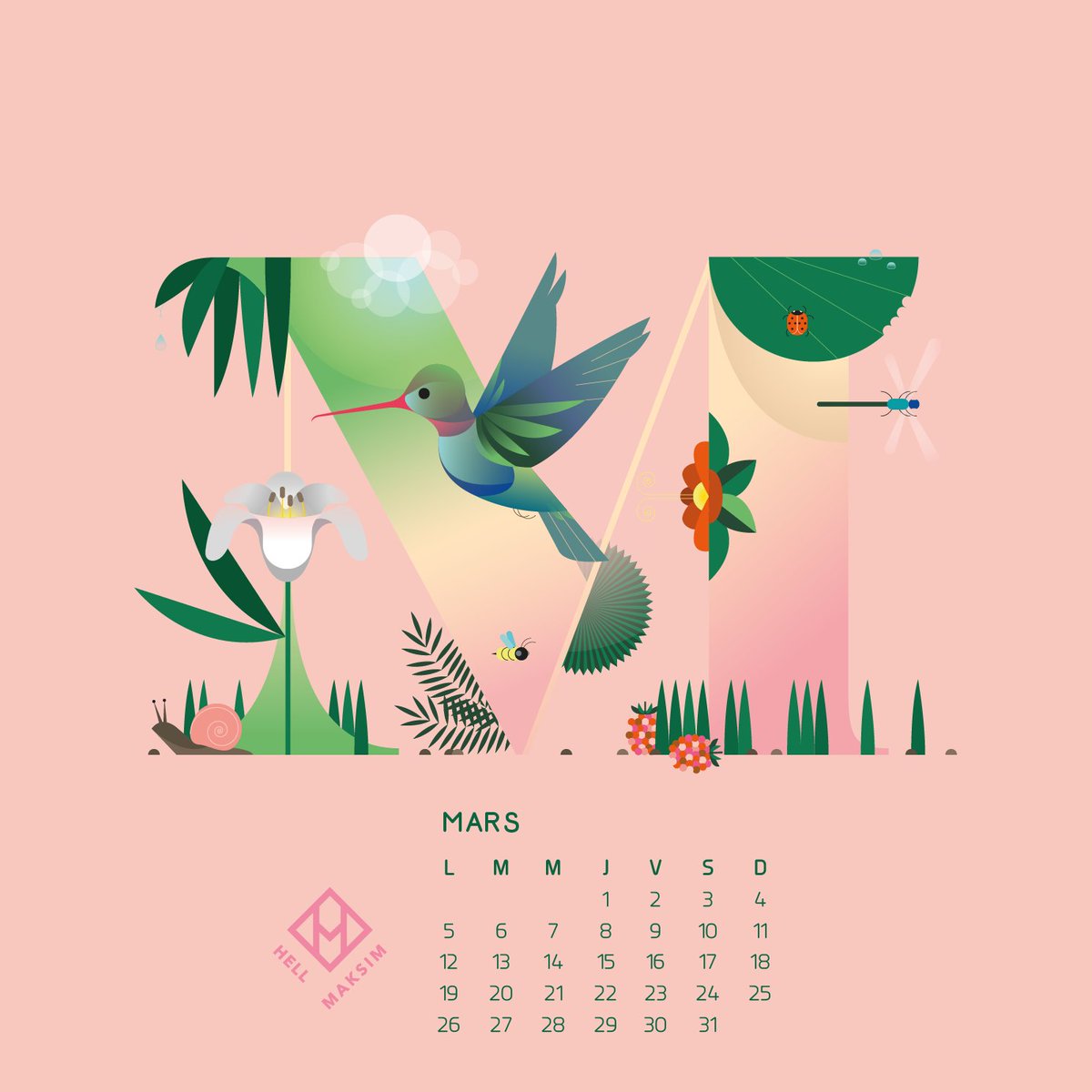 HelloMaksim's tweet photo. Il nous reste encore plusieurs calendriers HelloMaksim pour cette année. Voici un petit aperçu du mois de mars. Il se vend au prix de 5 €, avec livraison chez vous dans une enveloppe protégée c'est 7,50 €. Bon weekend à tous ! https://t.co/Sni8KwpbYf