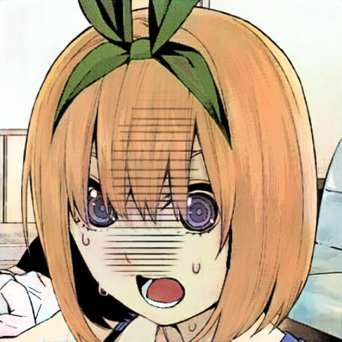 いもころねさんがTwitterに投稿した中野四葉(五等分の花嫁)のイラスト。