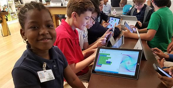 edtechcurric's tweet image. Free STEM Workshops from Microsoft! Like this one: Minecraft- Learn Computer Science with Your Favorite Game. Date: Thursday, March 22, 2018, 5:00 PM - 6:30 PM. Check out all the workshops available and be sure to register to save your spot! buff.ly/2HZ23j8 #STEM
