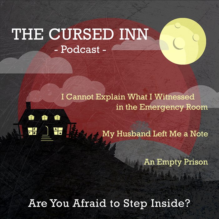 TheCursedInn's tweet photo. Story time in the lounge today. We promise to keep the screams to a maximum. Children of all ages will be scared. https://t.co/NK9VRXLrCu #podcast #scarystories #horror https://t.co/2JJAmqb7ZH