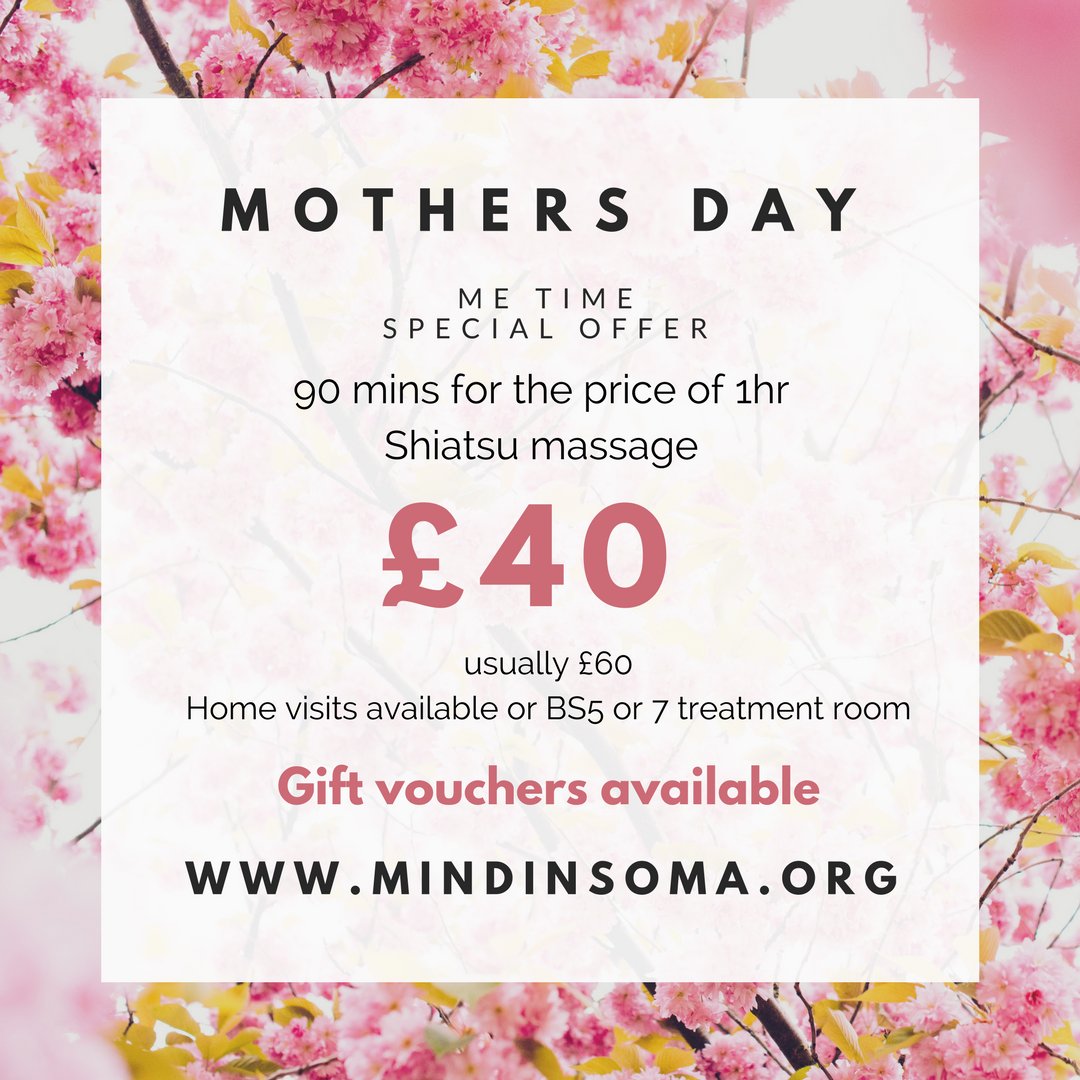mindinsoma's tweet photo. #BristolCity #Shiatsu #MothersDay2018 https://t.co/a0AeCl44Kl