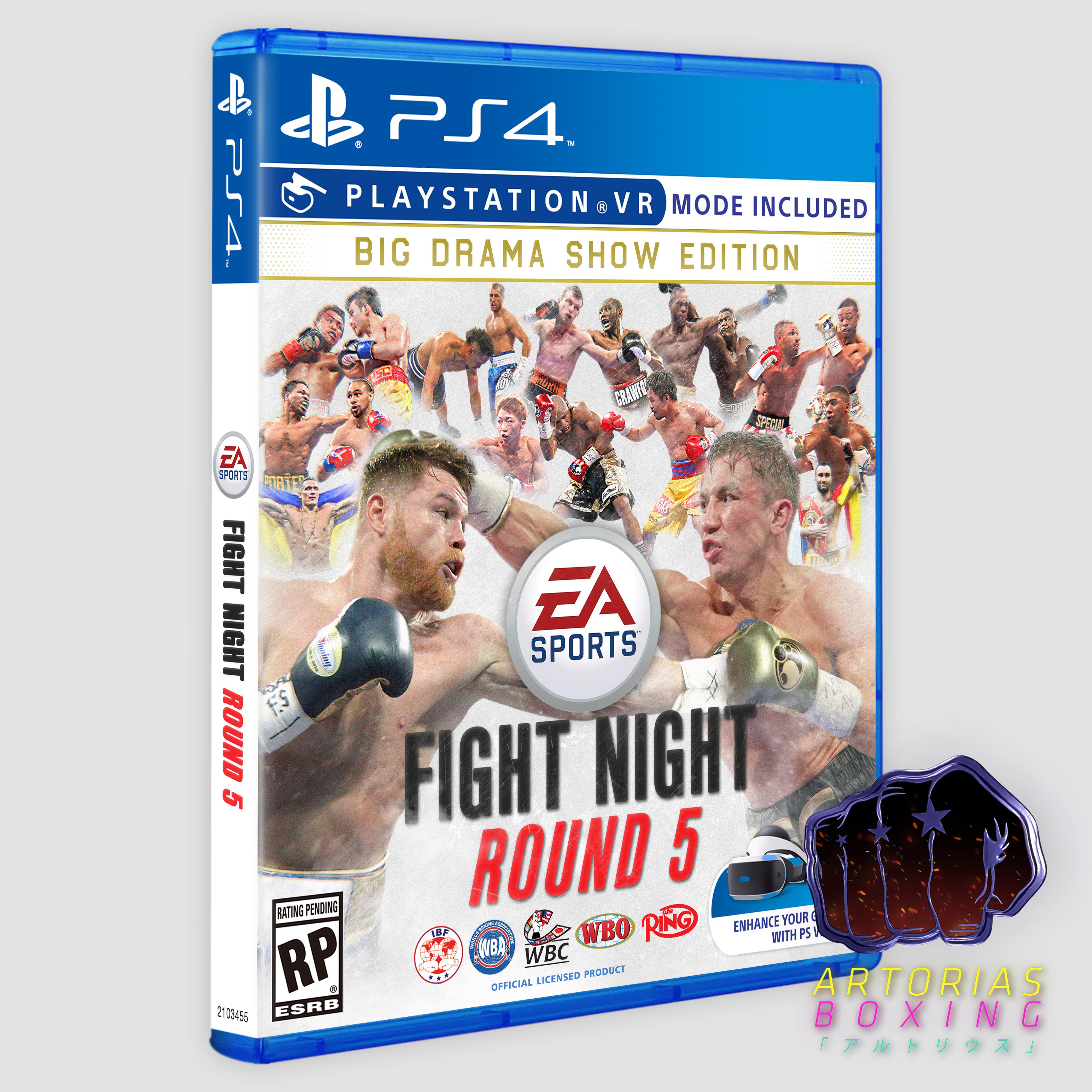 Betinget praktiserende læge Port Twitter 上的Artorias Boxing 🥊📼："Is very unlikely this happens but here's my  take on the Fight Night Round 5 cover art #FightNightRound5 #EASports  @EASPORTS #Boxing #Boxeo #GGG #Canelo #CaneloGGG2 #Pacquiao #Mayweather #PS4  #