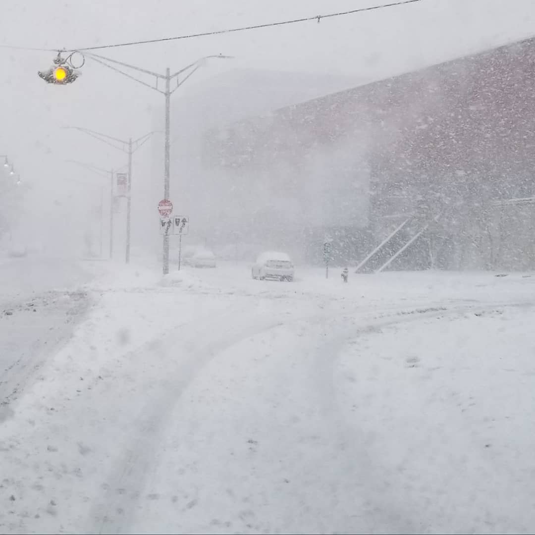 TerryBucz's tweet photo. Beautiful day in Binghamton. It's #winter it #snows #dealwithit #enjoylife... @weatherchannel https://t.co/nny41st9eL