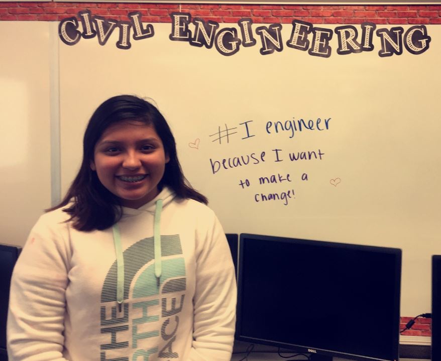 JanetPortwood's tweet photo. These @MTCSTEMAcademy girls don't let being outnumbered keep them from striving to reach their goals! @MetroTechOK @PLTWorg @OkACTE #IEngineerbecause... https://t.co/oetxPMywZy