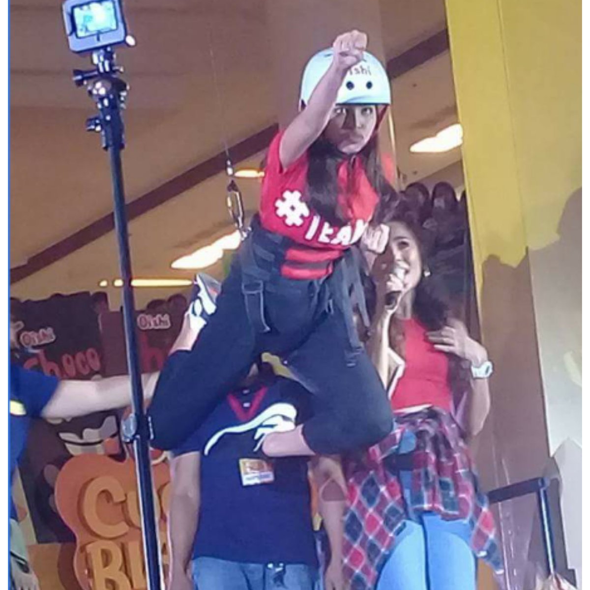 ALDUBMAIDENTEAM's tweet photo. Wonder Woman @mainedcm 
Sugod mga kapatid
#NicomaineAt23 https://t.co/RRRGAOW0mM