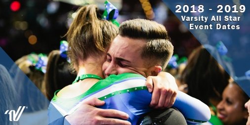 The 2018-2019 Varsity All Star Event Dates have been released! Start planning your upcoming season with us TODAY! → bit.ly/VASEventDates1…