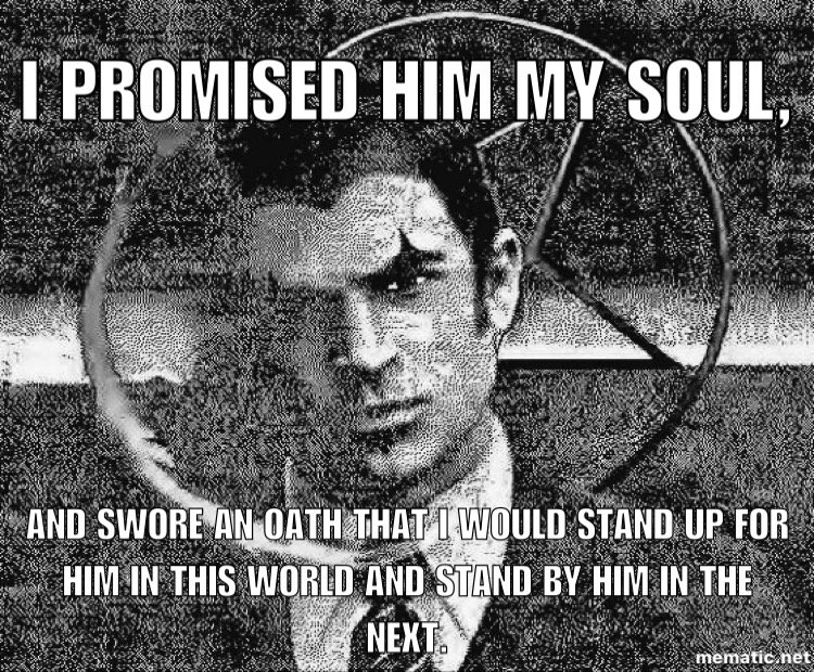 PaulFredric's tweet image. "I promised him my soul, and swore an oath that I would stand up for him in this world and stand by him in the next." Dennis Wheatly xeper.org #TheisticSatanism #LeftHandPath #Setian #Satanism #BeastofRevelation