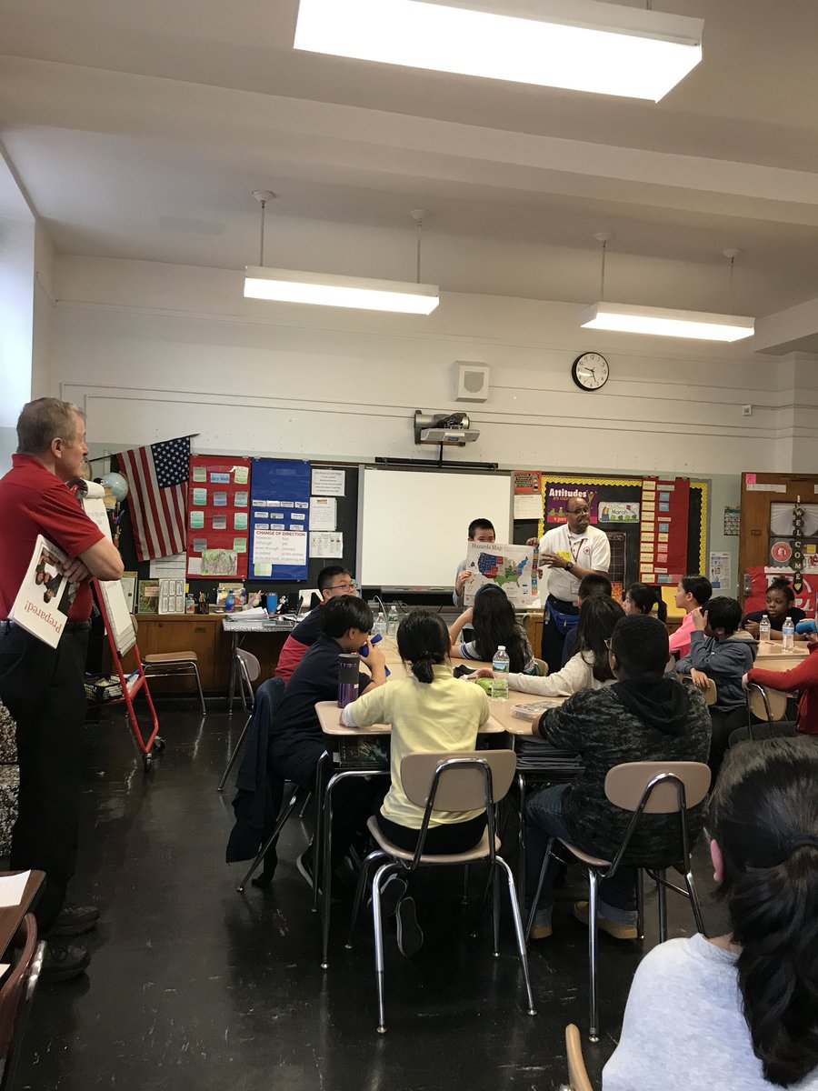rontkim's tweet photo. Thank you @RedCross for spending the morning at my alma mater PS20 teaching our young people how to best prepare for emergencies and natural catastrophes. https://t.co/e1n4yyfo3V