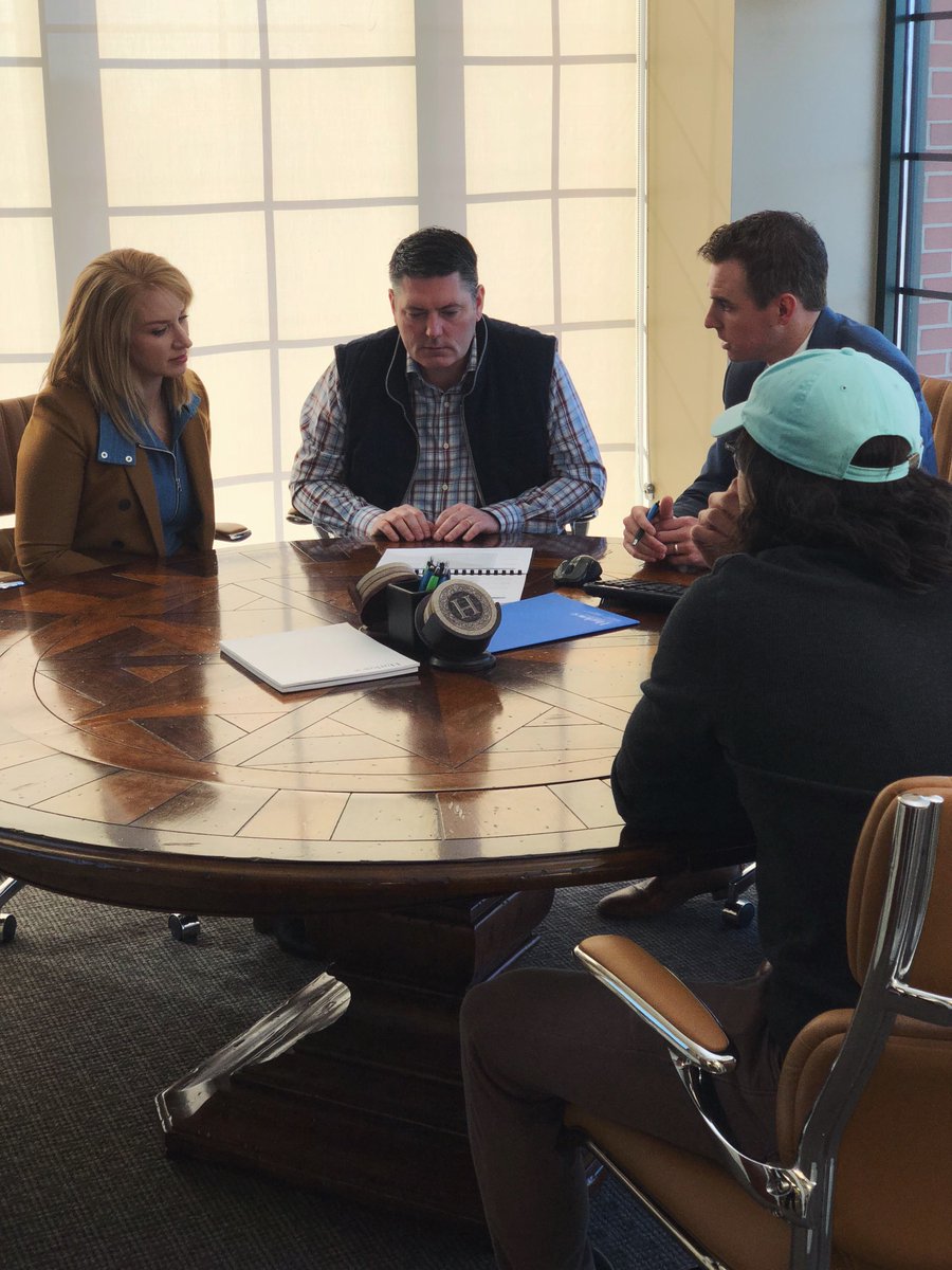 On set for the Hurlow Wealth Management commercial. We are excited to be teaming up with Blueline Media Productions.
