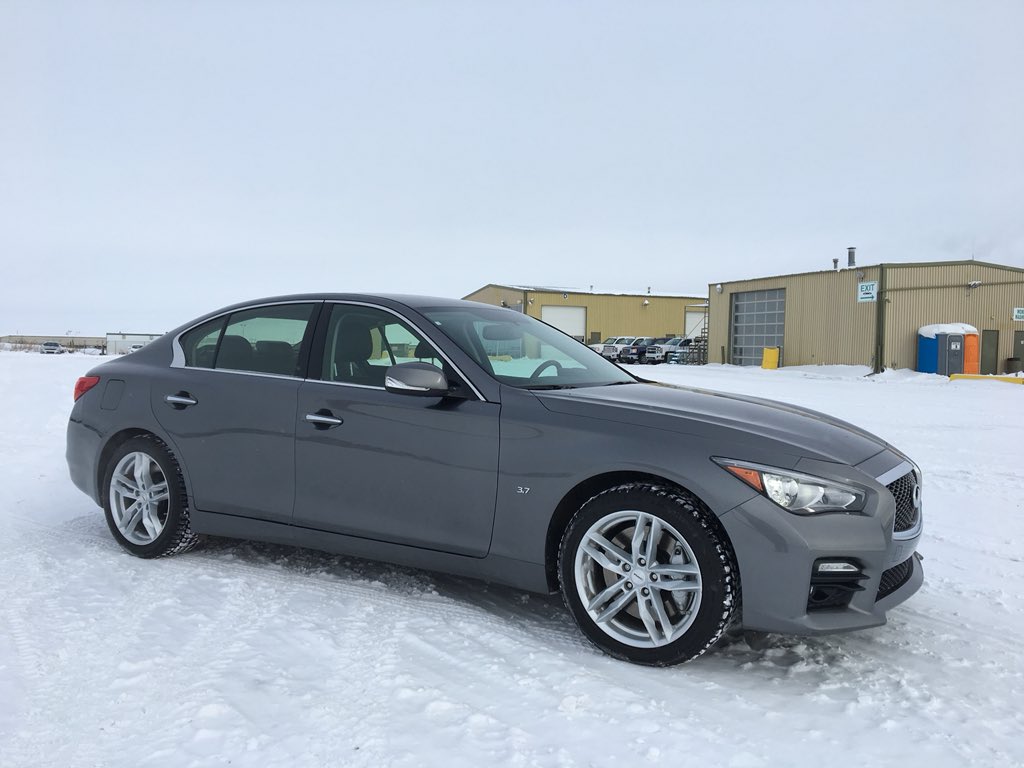 davemaauction's tweet photo. These premium 2014 Infiniti Q50 AWD sport 88,000 km and 2012 Lexus IS 250 AWD 60,000 km are here to sell tomorrow. Both are leather loaded. We have viewing today until 7 pm. #yeg #maauctions https://t.co/x2UJ0L1cDz