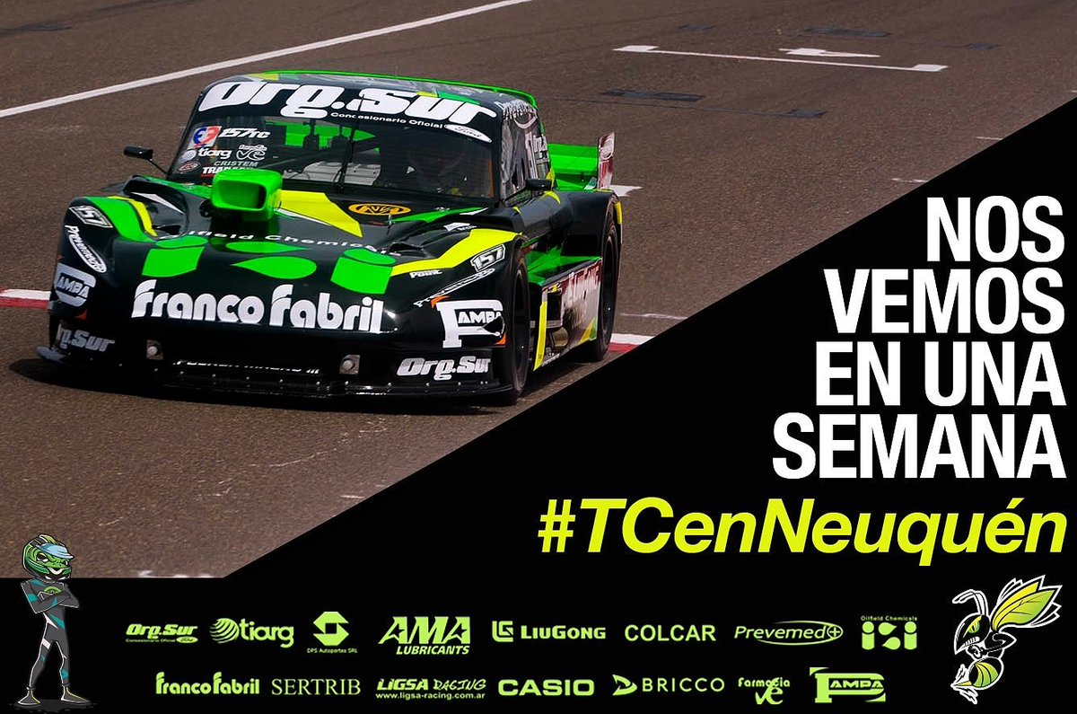 MGiallombardo's tweet photo. Ya falta menos!!
En 7 días #TCenNeuquen 💪🐝🐸 https://t.co/AWVkbA0X0e