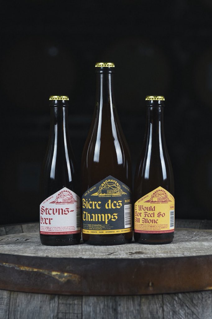 BaghavenBeer's tweet image. All 3 available to go and on draft tomorrow at 13.00 in the Baghaven tasting room. @MikkellerBeer  #saison #wildale #Copenhagen
