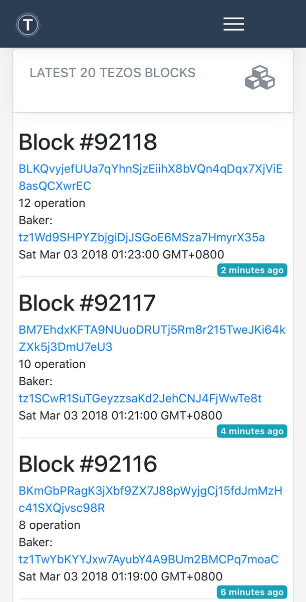 TezosID's tweet image. See anything new on our site? No? You’re absolutely right! 🧐 Because we just completed a full backend technical refresh - triple database capacity and frontend application servers. Now focused on building more useful pages for the #Tezos community! 😎🎉🚀
