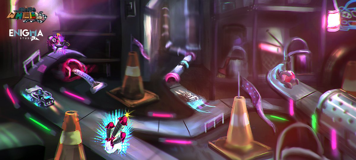 MiniWheelsGame's tweet image. Daniel keeps surprising us with his ideas. His next experiment is to use glow sticks as a main source of light.💡🔦🕯️ How do you like it?
#gamedev #indiegame #UE4 #EpicFriday #arts