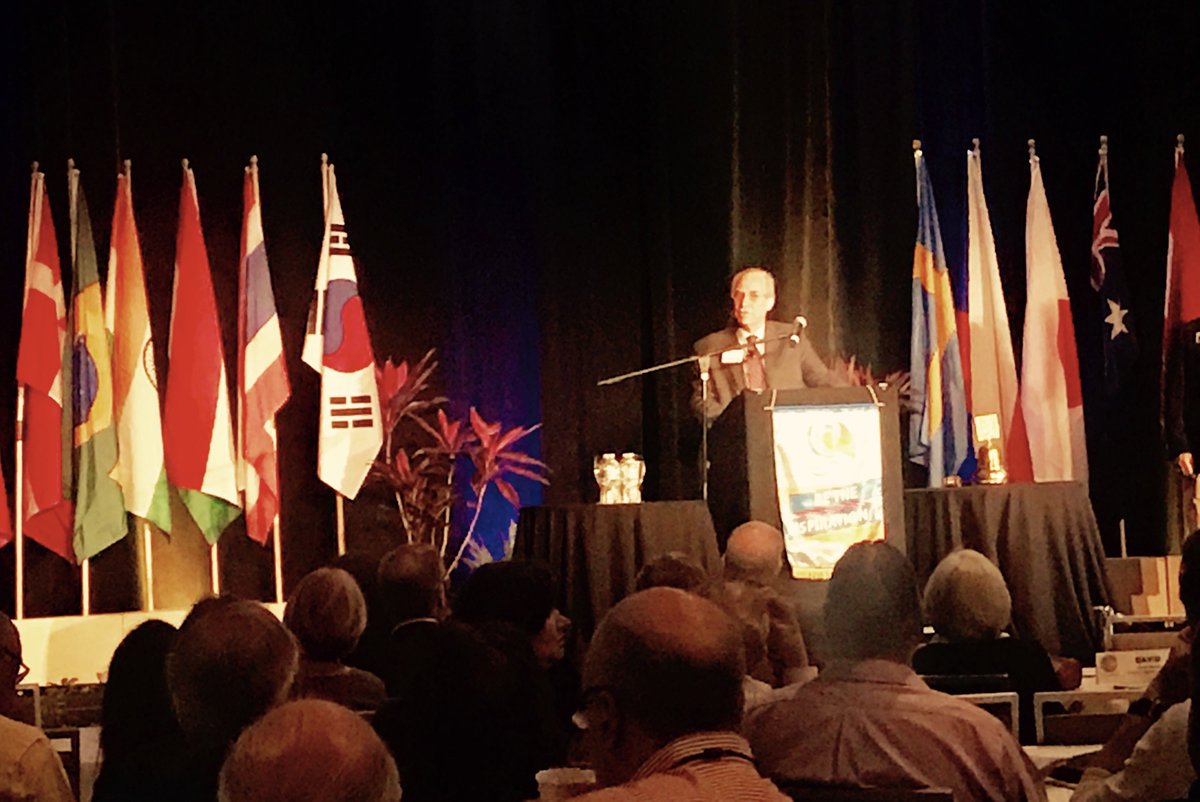 FLGators01's tweet photo. Bartow Rotary's own, George Robertson-Burnett, kicking off the first joint session at #2018FLPETS. https://t.co/FI5kz7yEnq